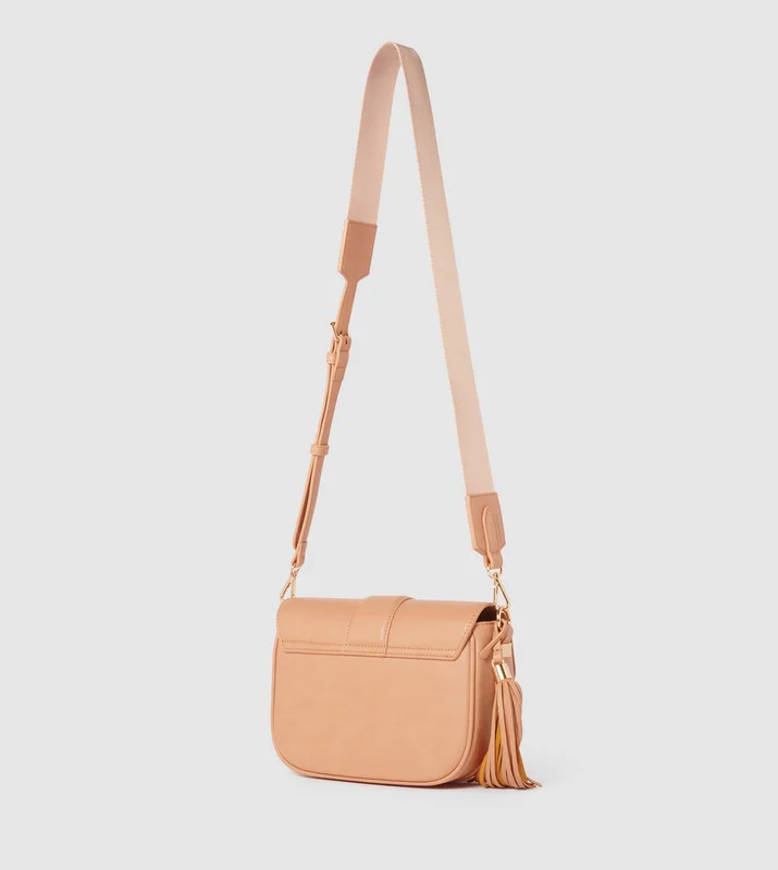 forever new  THEA Tassel Saddle Bag for Women | Best Price UAE